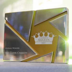 Charity Awards trophy