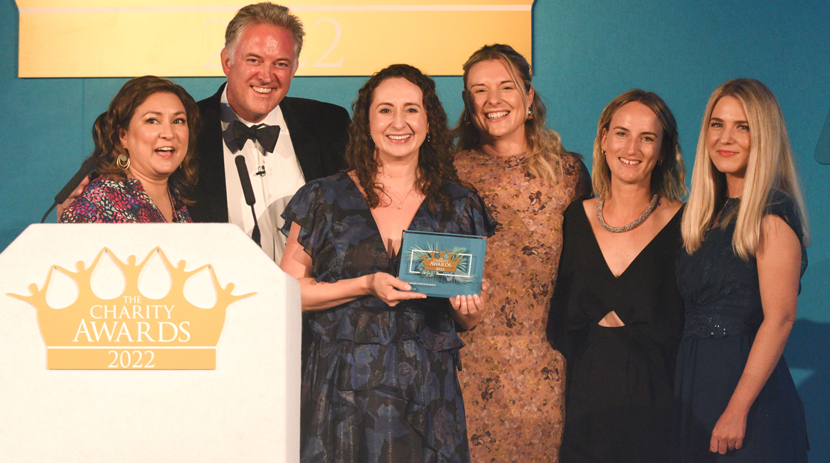 Tommy’s takes top prize at the Charity Awards 2022